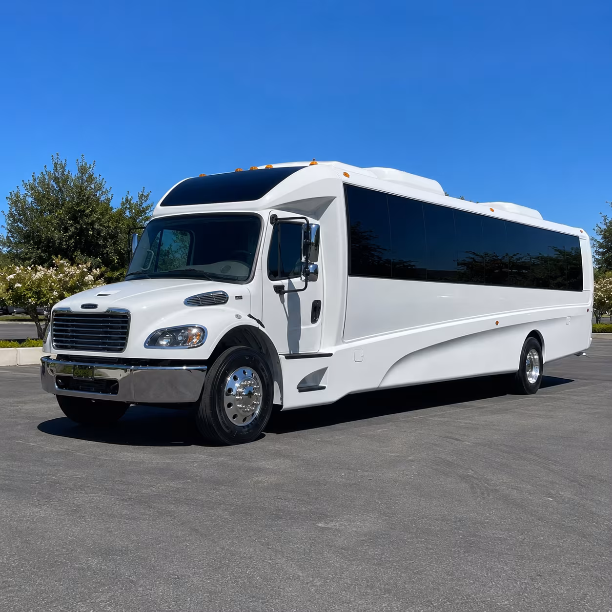 charter buses for corporate events and conferences at devos place