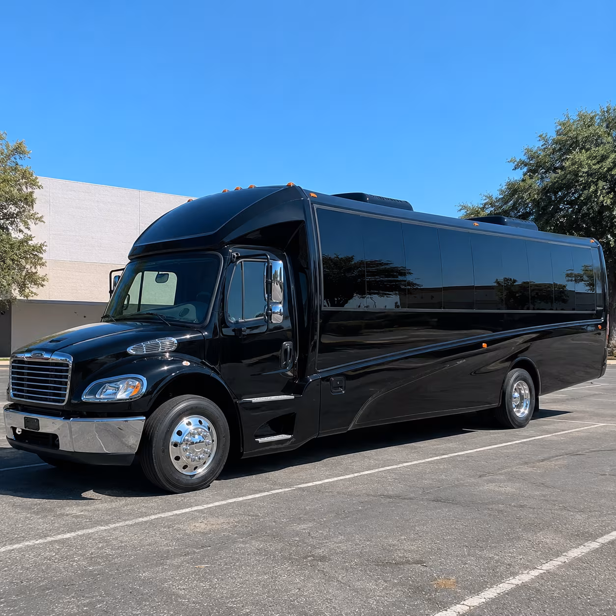 corporate airport transfer buses to and from gerald r ford international