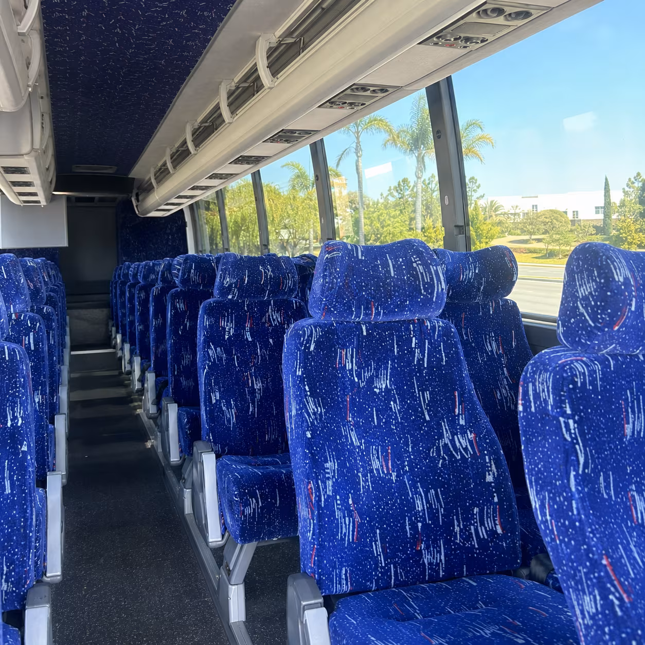 livonia charter bus rental inside