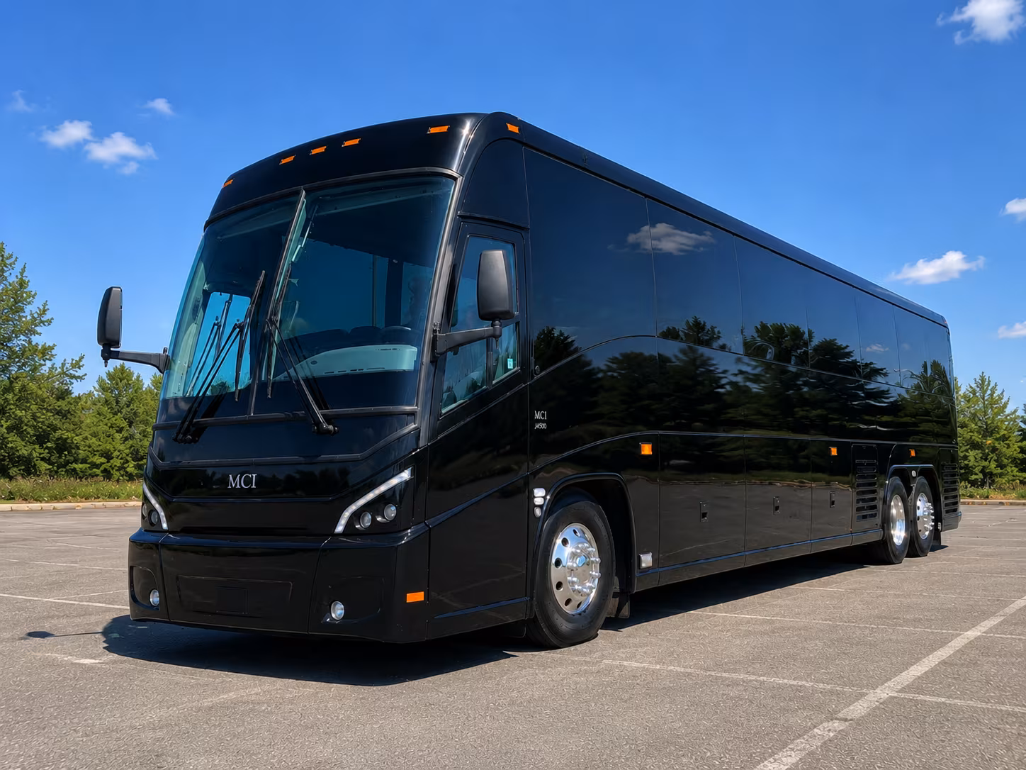 troy polished and efficient corporate charter bus rentals