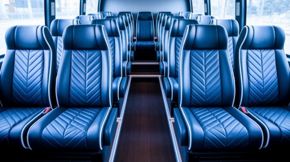 20 passenger minibus inside troy