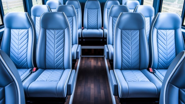 28 passenger minibus interior troy