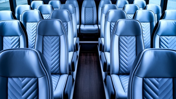 30 passenger minibus inside troy