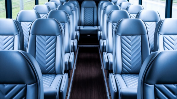 35 passenger minibus inside troy