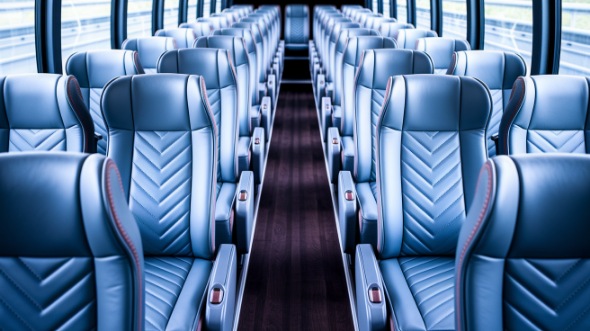 54 passenger charter bus interior troy