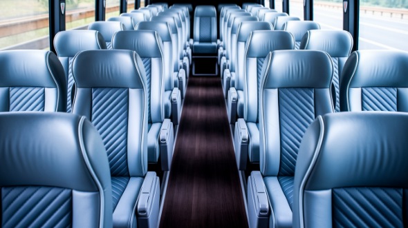 55 passenger charter bus interior troy