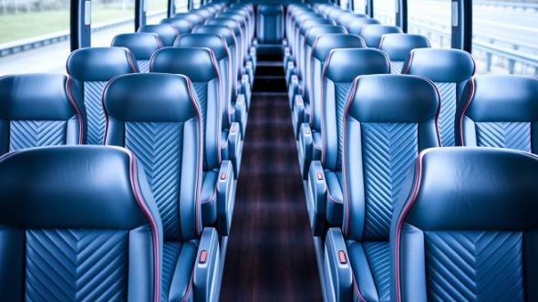 56 passenger charter bus interior troy