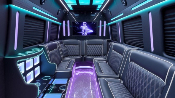 sprinter limo rental inside troy